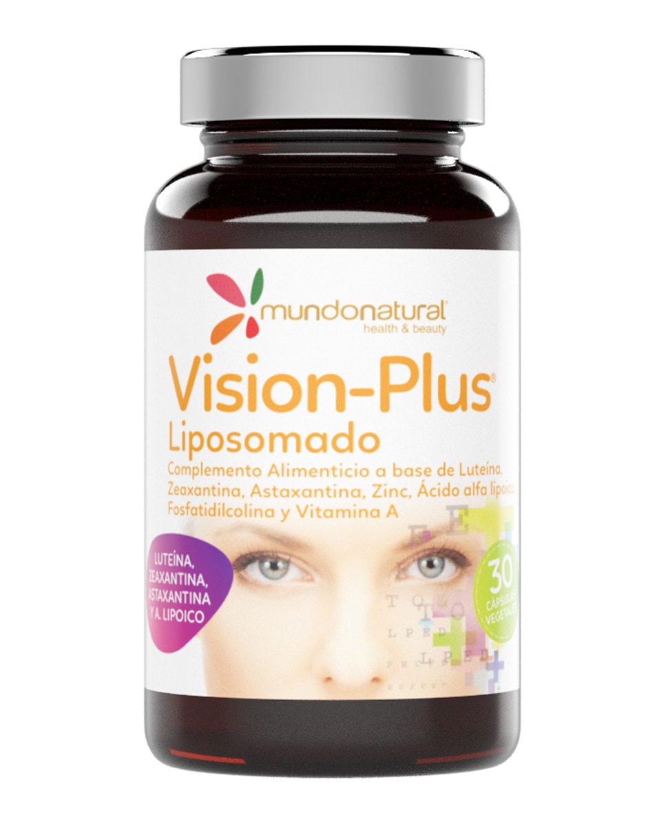 Mundo Natural - 30 Cápsulas Visionplus Liposomado Mundo Natural.