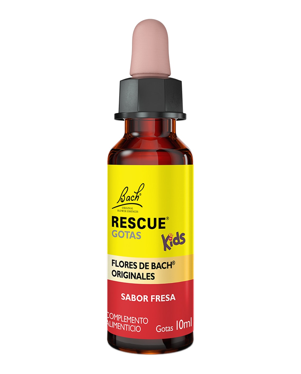 Imagen 0 de Complemento Alimenticio Rescue Kids Fresa 10 ml Bach