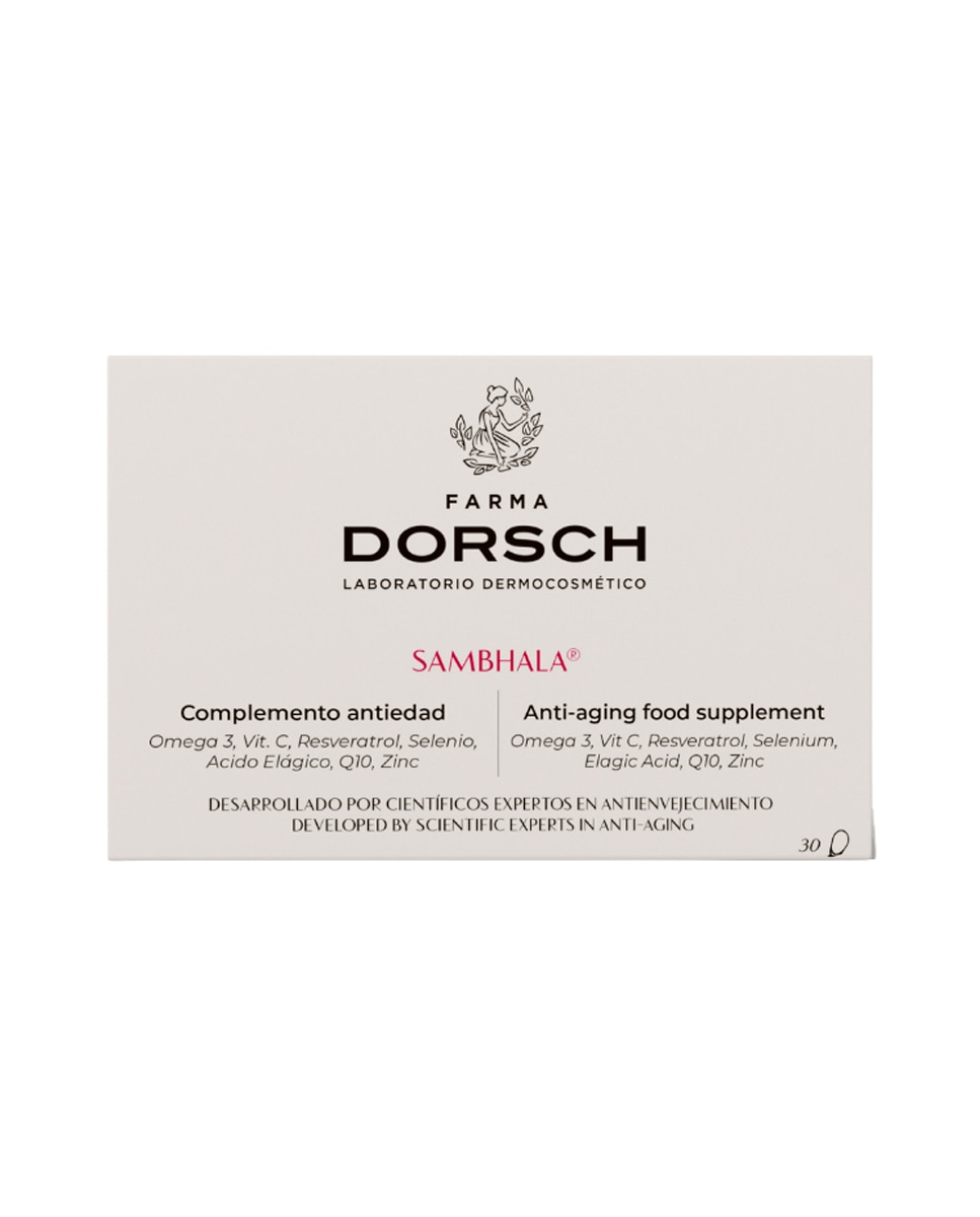 Cápsulas Antienvejecimiento Celular Sambhala Farma Dorsch 1