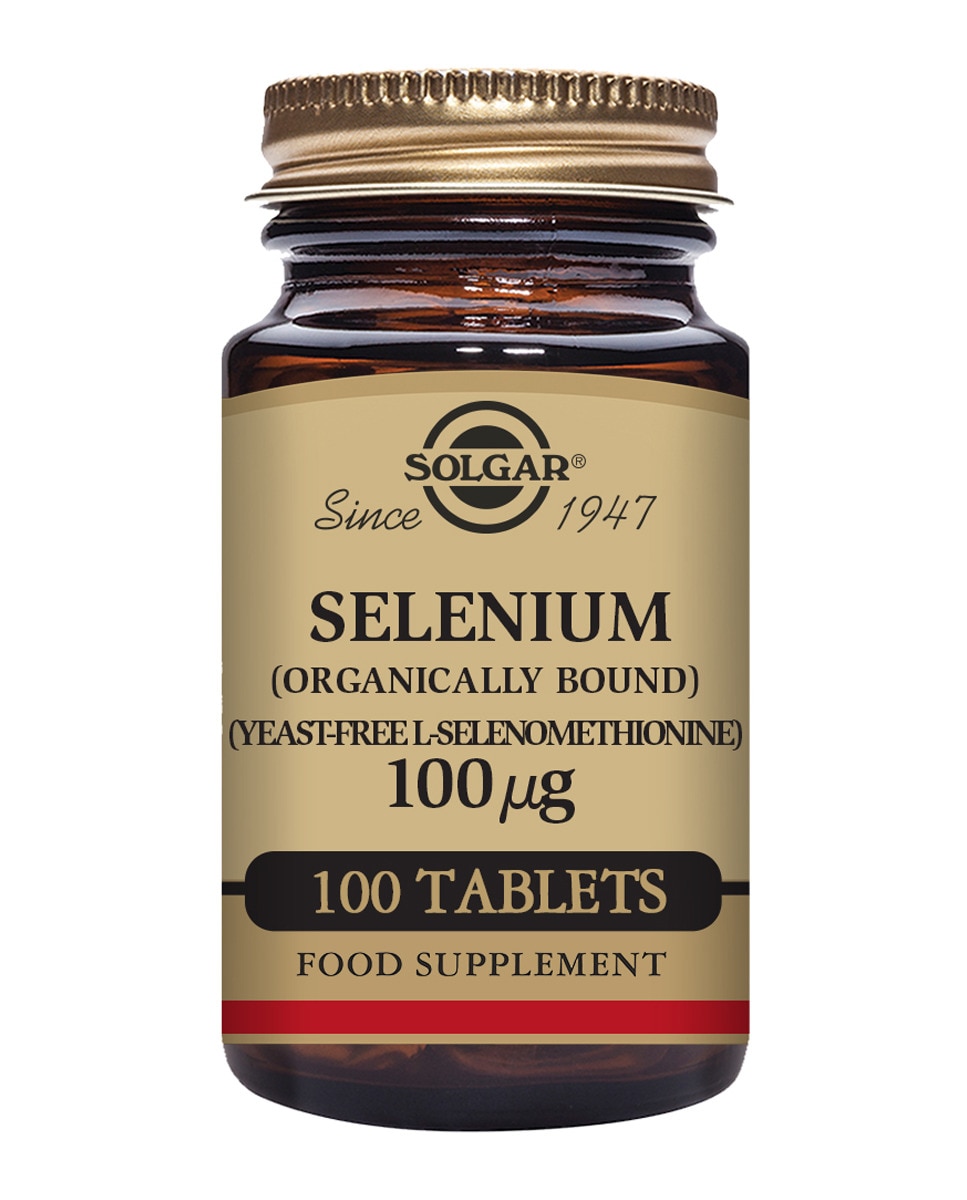 100 comprimidos Selenio Solgar 1