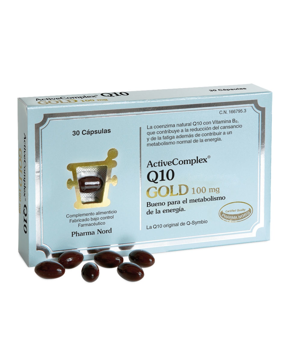 Pharma Nord - 30 Cápsulas ActiveComplex Q10 GOLD 100 mg Pharma Nord.