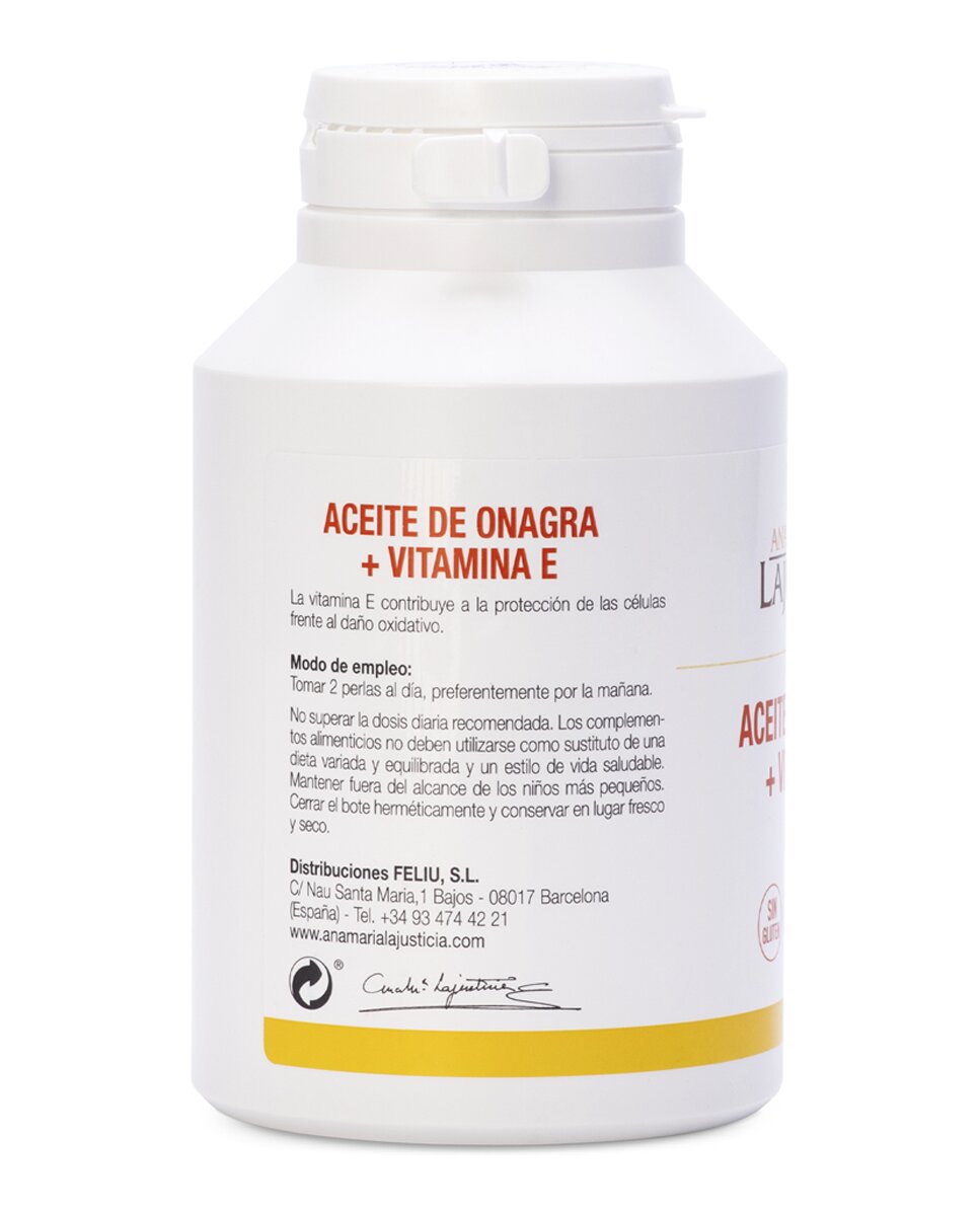 275 Perlas Aceite De Onagra + Vitamina E Ana María LaJusticia 2