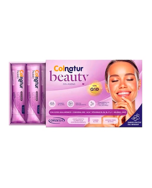 Imagen 0 de 30 Sobres Complemento Alimenticio Colnatur Beauty Frutos del bosque Colnatur