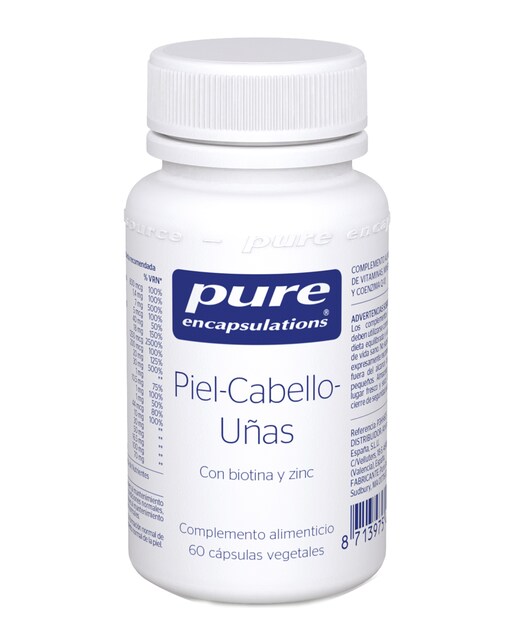 Imagen 0 de 60 Cápsulas Piel, Cabello y Uñas Pure Encapsulations