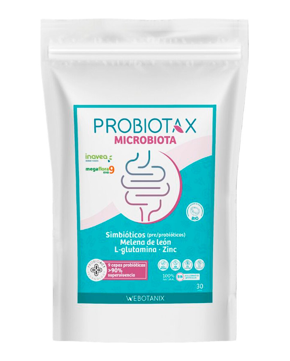 Complemento Alimenticio Probiotax Microbiota sabor coco 150 g WeBotanix 1
