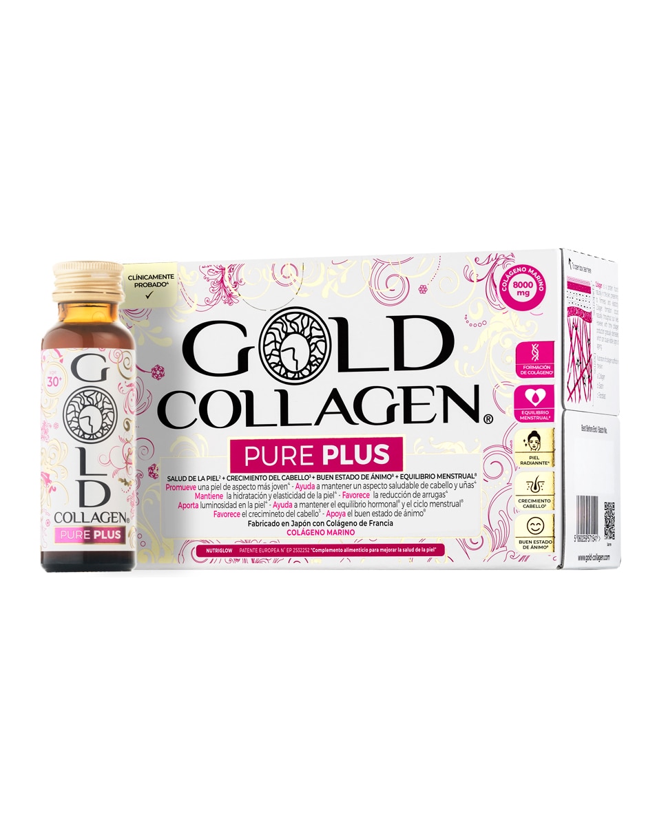 Gold Collagen - 10 Frascos Pure Plus Gold Collagen.