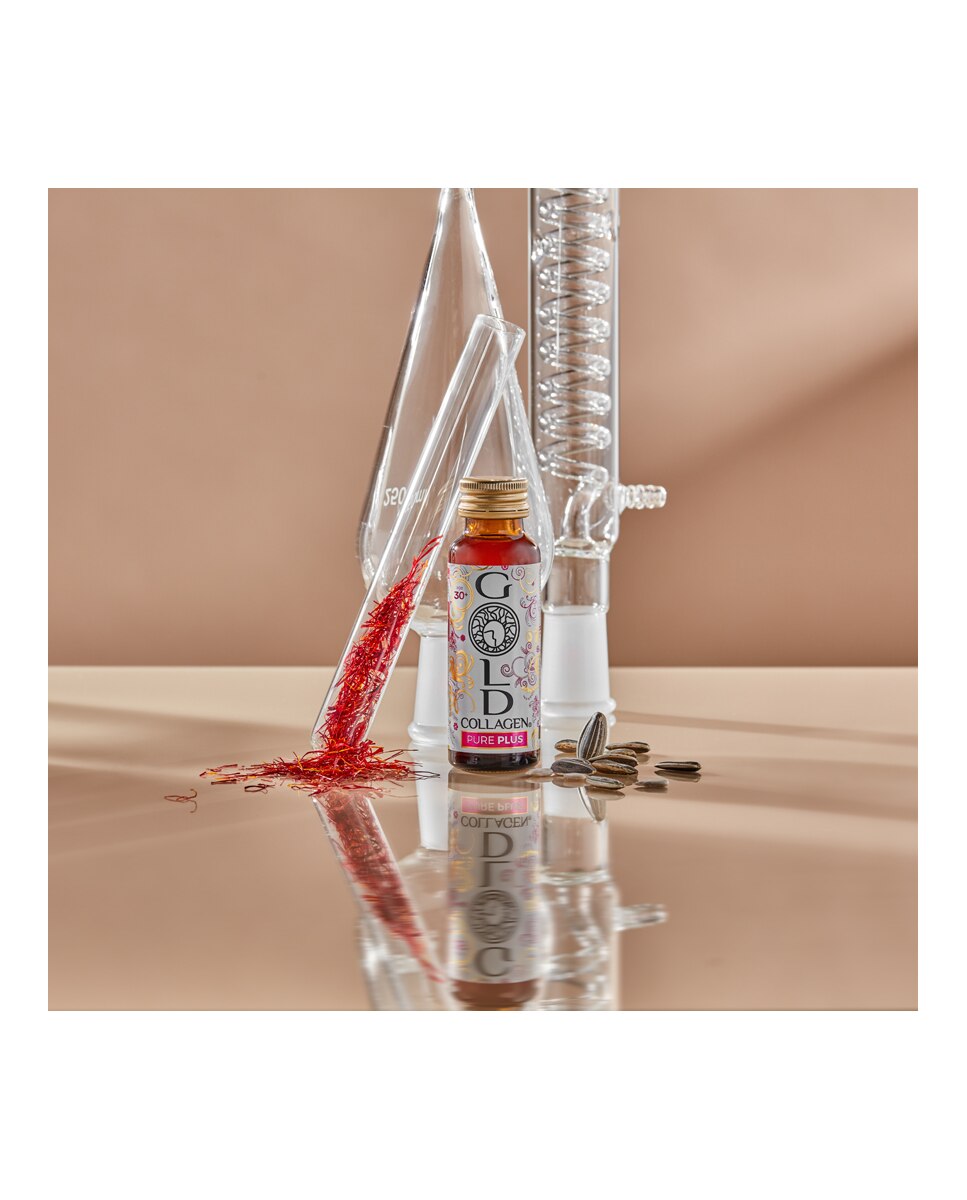 10 Frascos Pure Plus Gold Collagen - 10 unidades 2