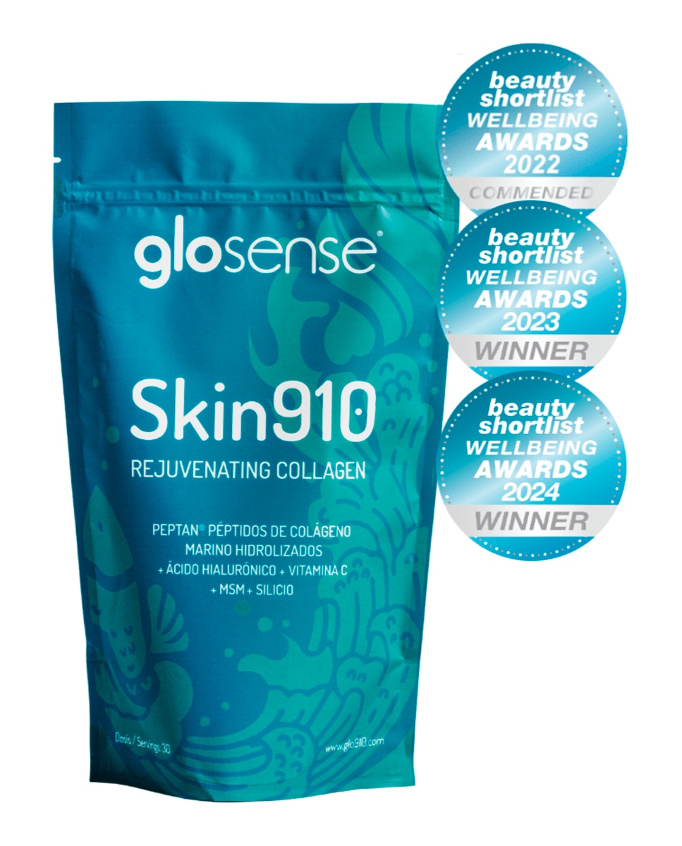 Glo - Pack 30 dosis Colágeno Firmeza Skin910® Efecto lifting GLO.