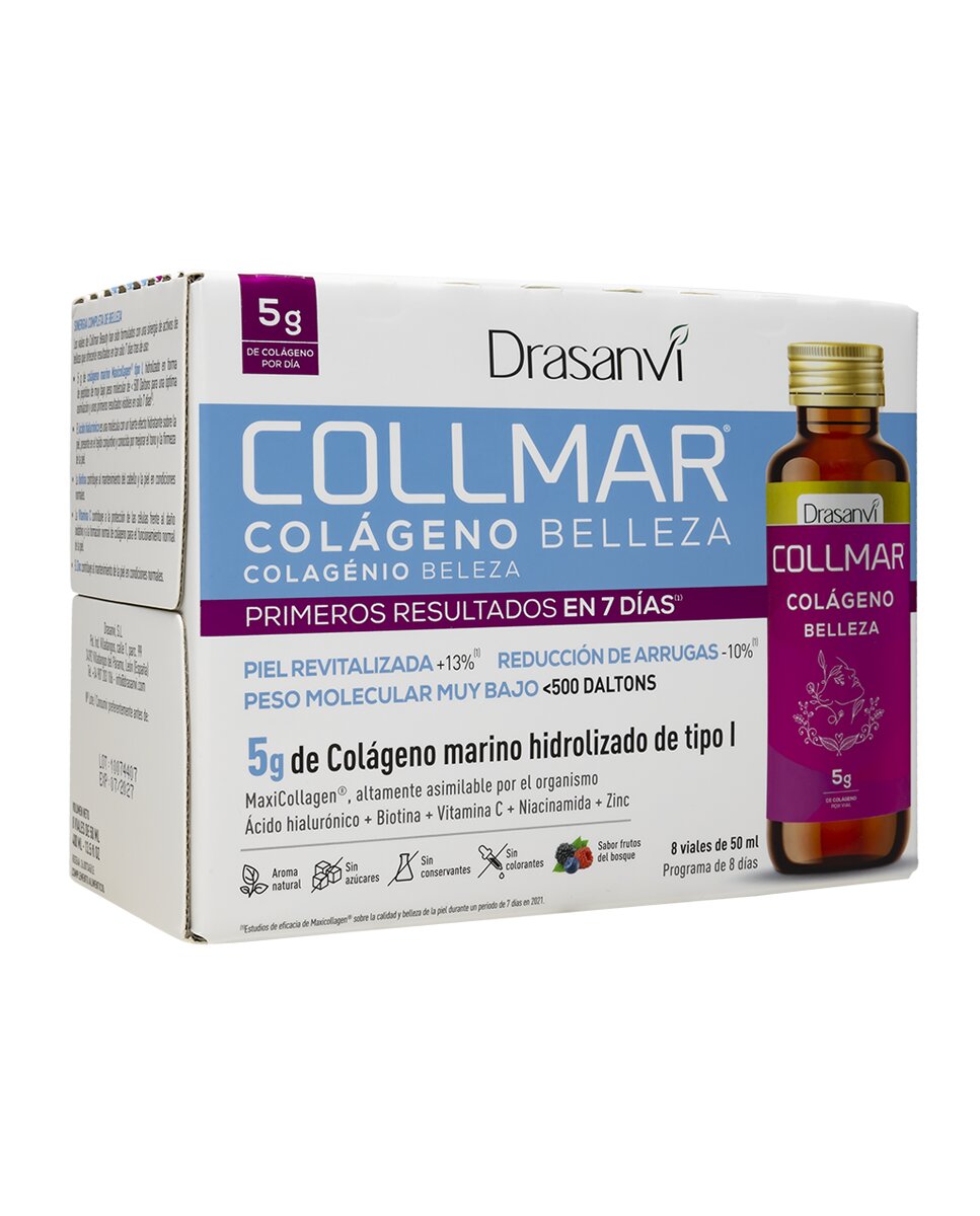 Imagen 1 de Complemento Alimenticio Colmar Belleza 8 viales X 50 ml Drasanvi