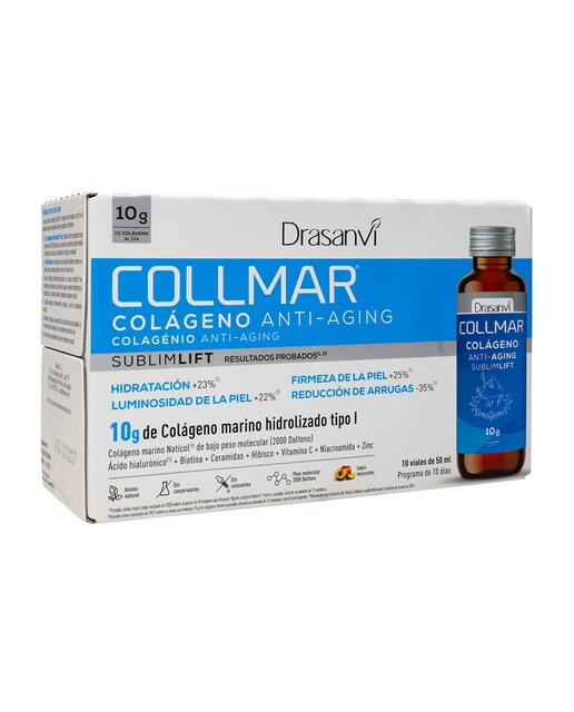 Imagen 0 de Complemento Alimenticio Collmar Antiaging 10 viales X 50 ml  Drasanvi