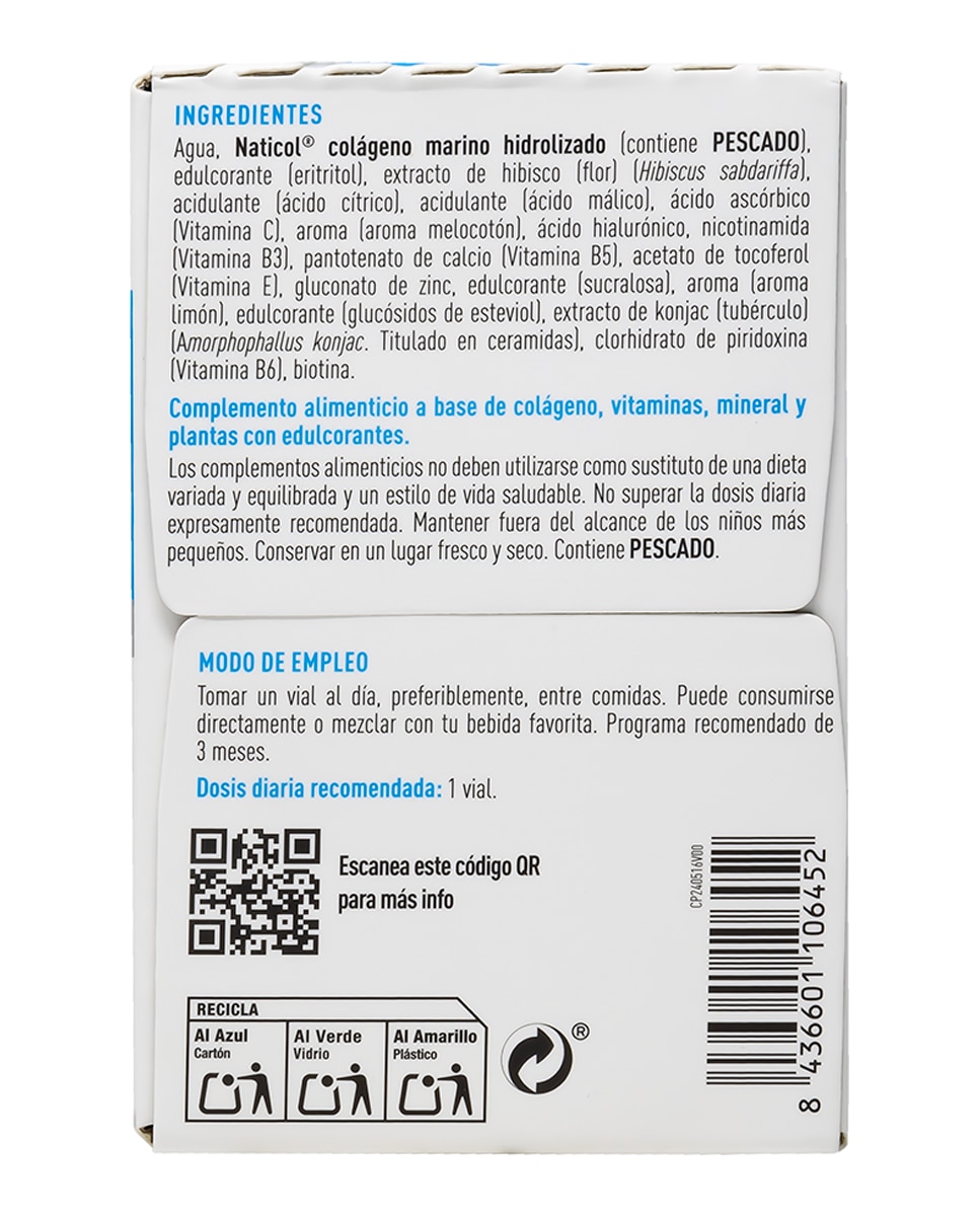 Complemento Alimenticio Collmar Antiaging 10 viales X 50 ml Drasanvi 4