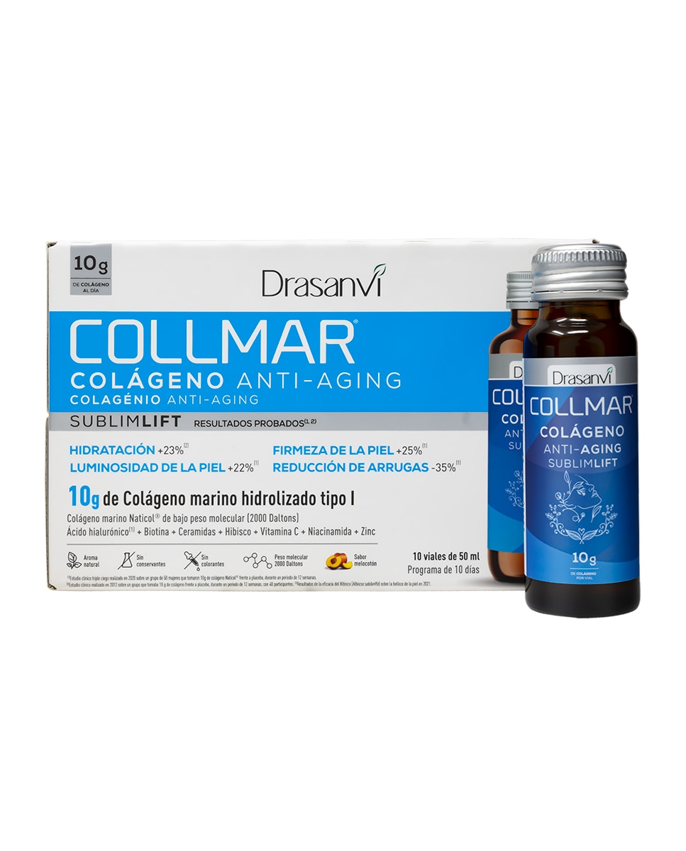 Complemento Alimenticio Collmar Antiaging 10 viales X 50 ml Drasanvi 5