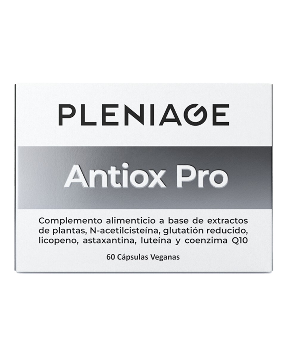 Imagen 0 de 60 Cápsulas Vegetales Complejo Antioxidante Antiox Pro Pleniage