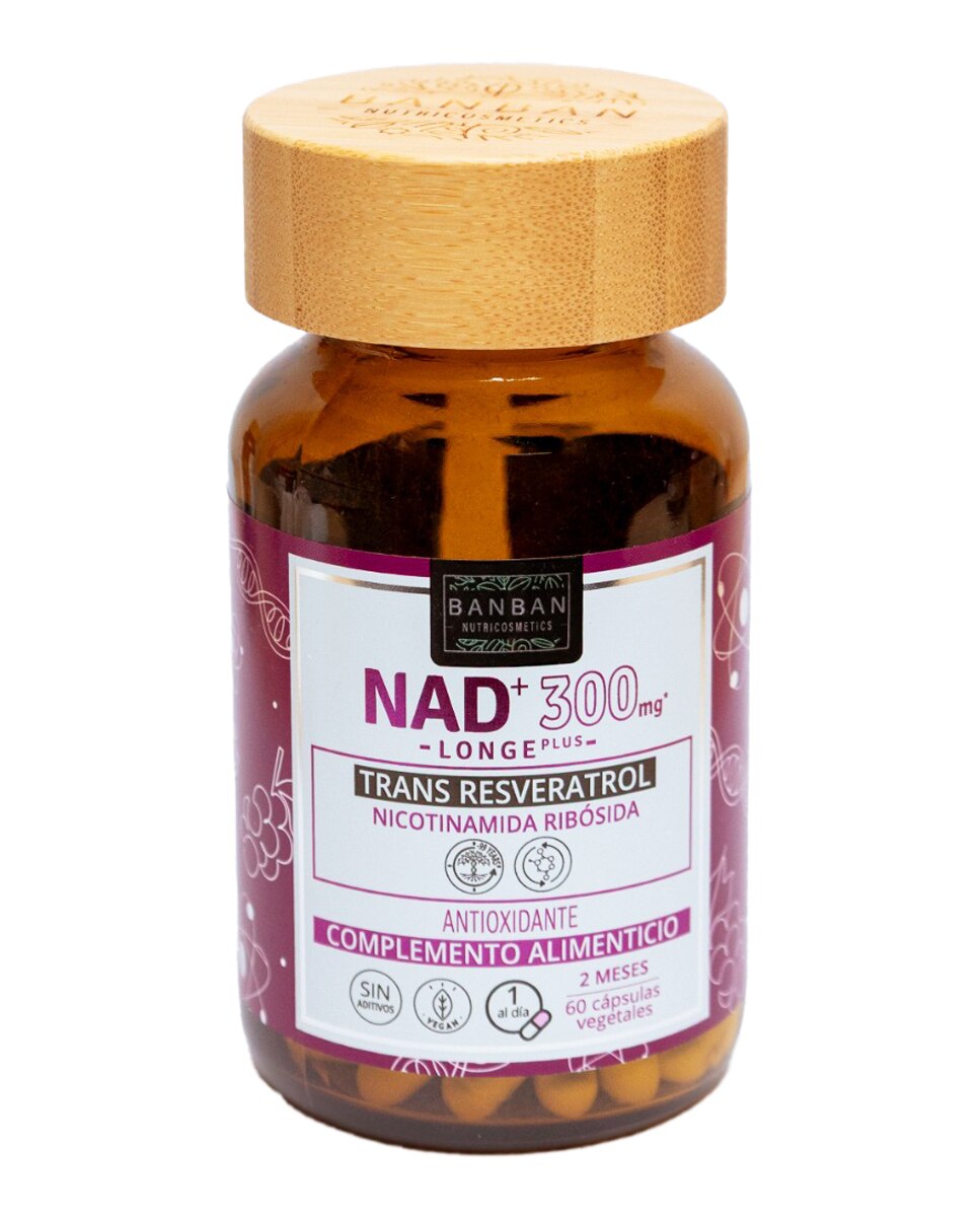 Imagen 0 de 60 Capsulas Nad+ Trans-Resveratrol Banban