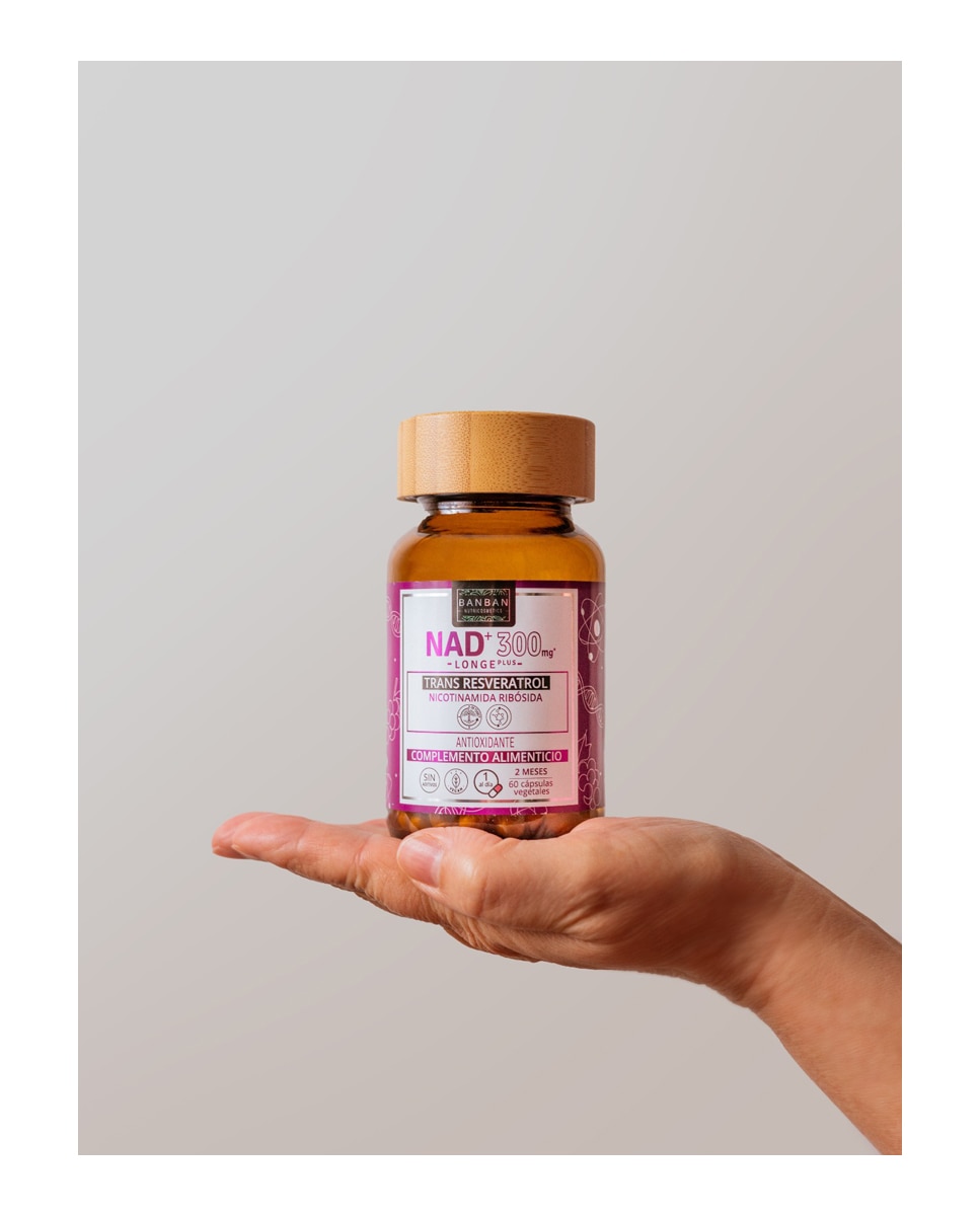 Imagen 4 de 60 Capsulas Nad+ Trans-Resveratrol Banban