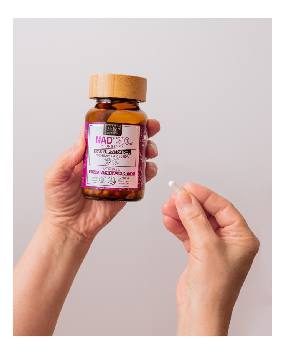 Imagen 5 de 60 Capsulas Nad+ Trans-Resveratrol Banban