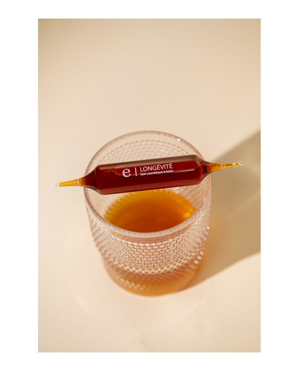 Imagen 4 de Nutricosmético bebible firmeza y elasticidad de la piel Longévité 21 Viales Evoleum - 21 unidades