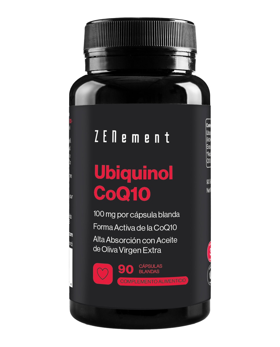 Imagen 0 de Complemento Alimenticio Ubiquinol CoQ10 90 cápsulas Zenement