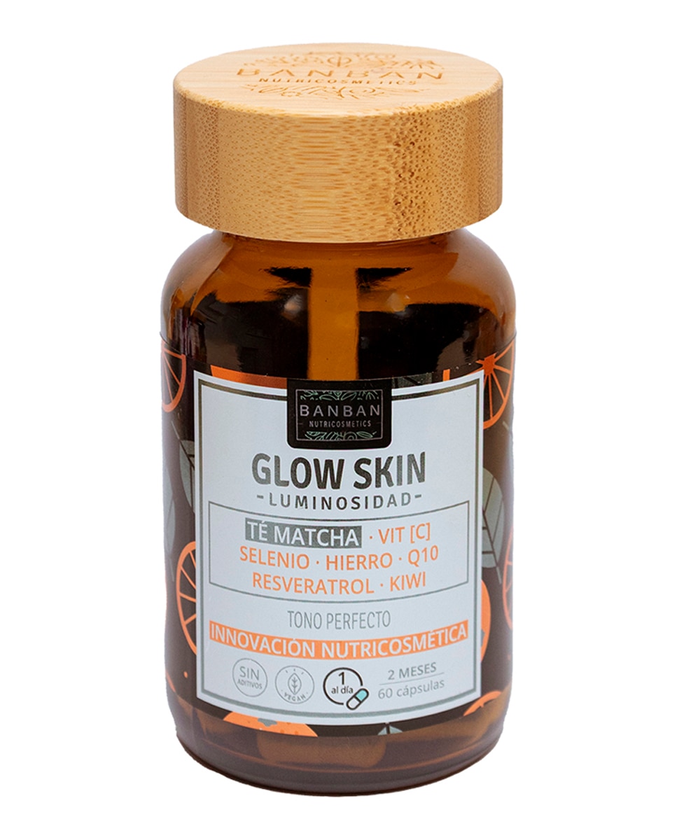 Imagen 0 de 60 cápsulas Nutricosmetico Glow Skin  BANBAN