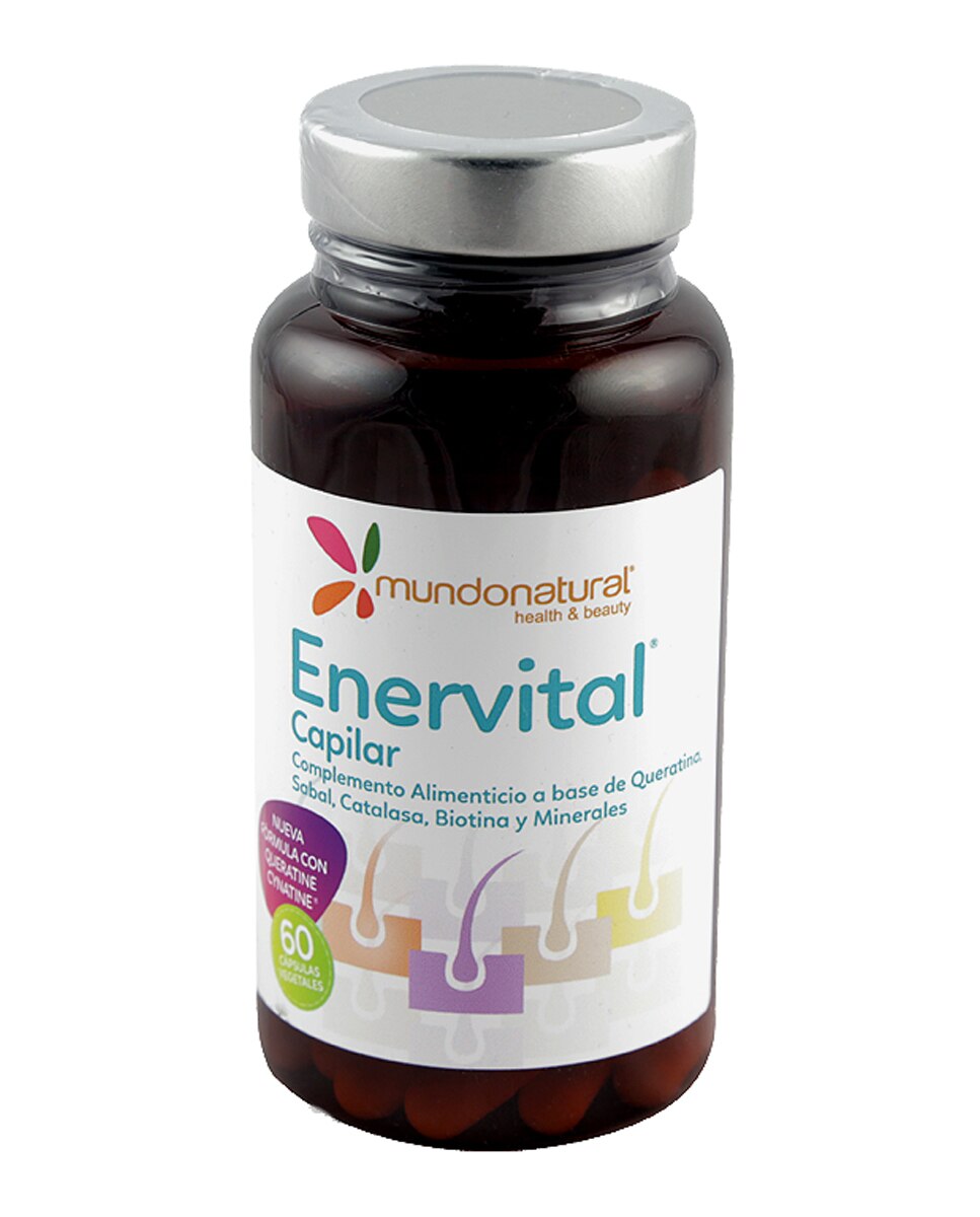 Imagen 0 de 60 cápsulas Enervital Capilar Mundo Natural