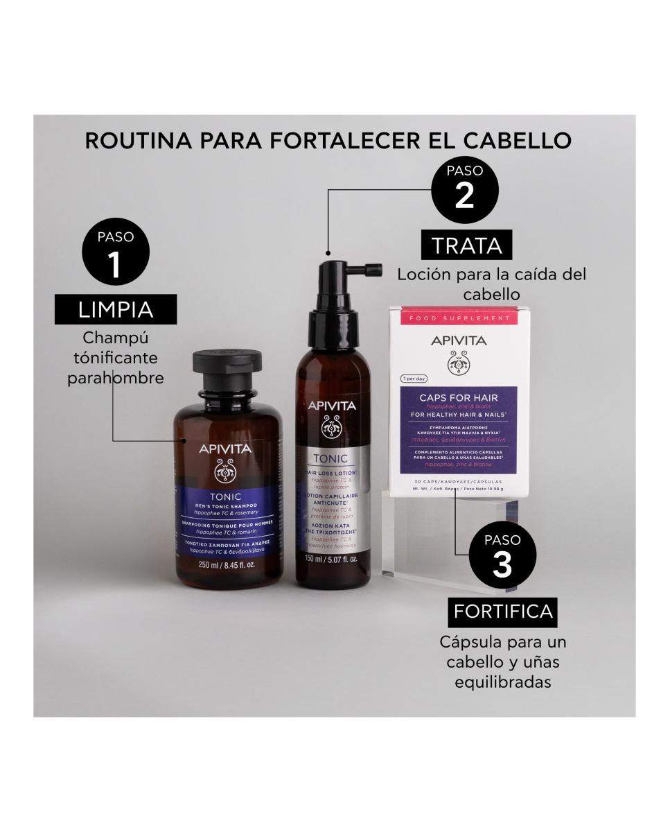 Complemento Alimenticio Cápsulas Para Un Cabello & Uñas Saludables 30 Caps Apivita 4
