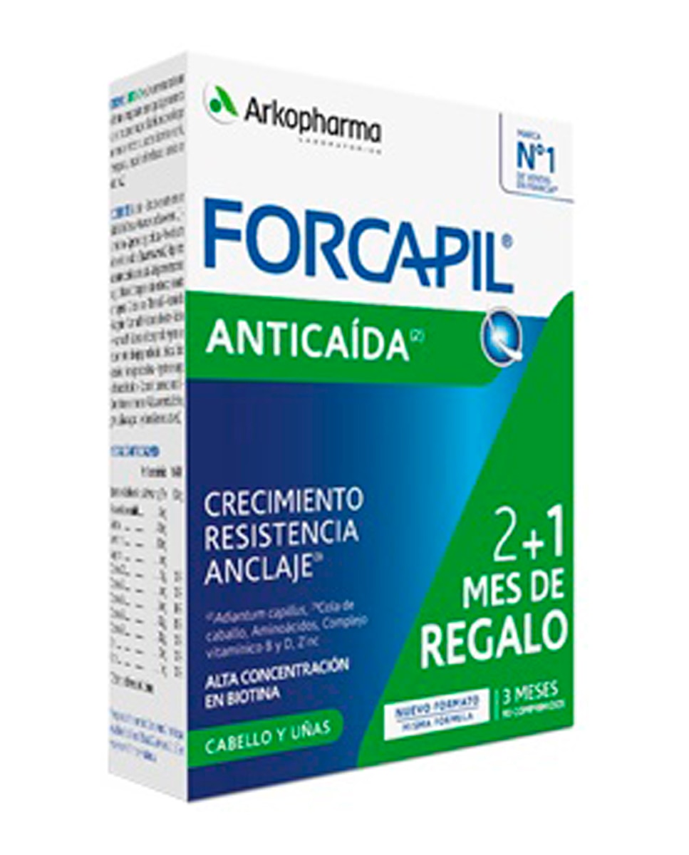 Imagen 0 de Complemento Alimenticio Forcapil Anticaída 90 comprimidos Arkopharma