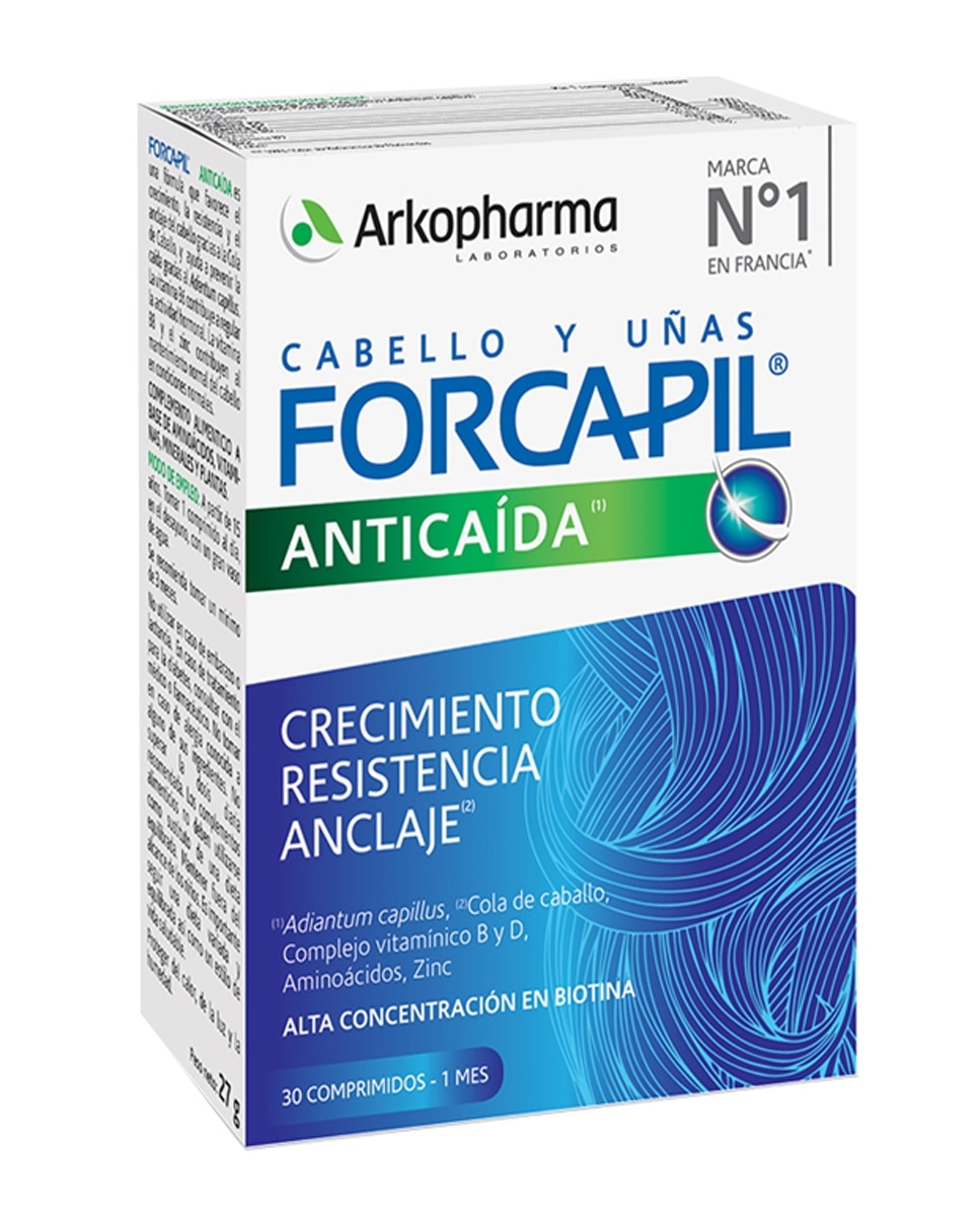 Arkopharma - 30 Comprimidos Forcapil Anticaída Arkopharma.
