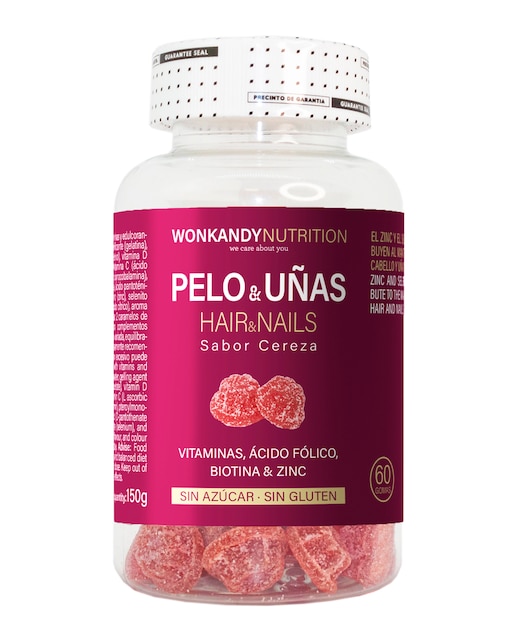 Gummies Pelo y Uñas 150 g Wonkandy
