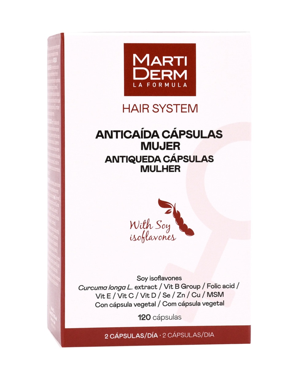 Cápsulas Anticaidas MartiDerm 3