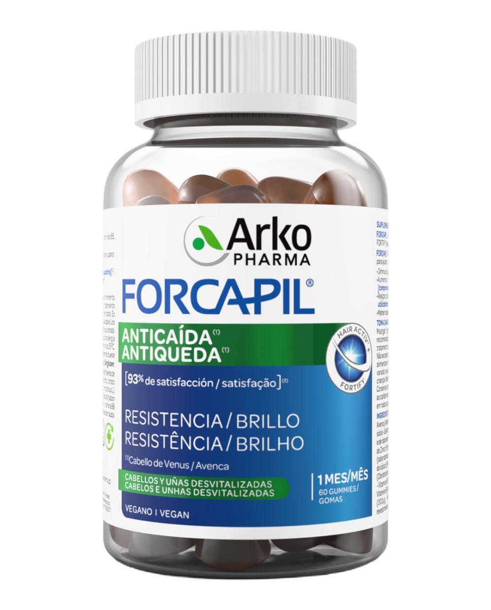 Imagen 0 de 60 Caramelos De Goma Forcapil Anticaida Arkopharma