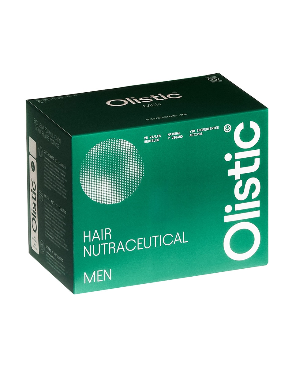 Olistic - Complemento nutricional anticaída cabello 28 dosis Olistic for Men.