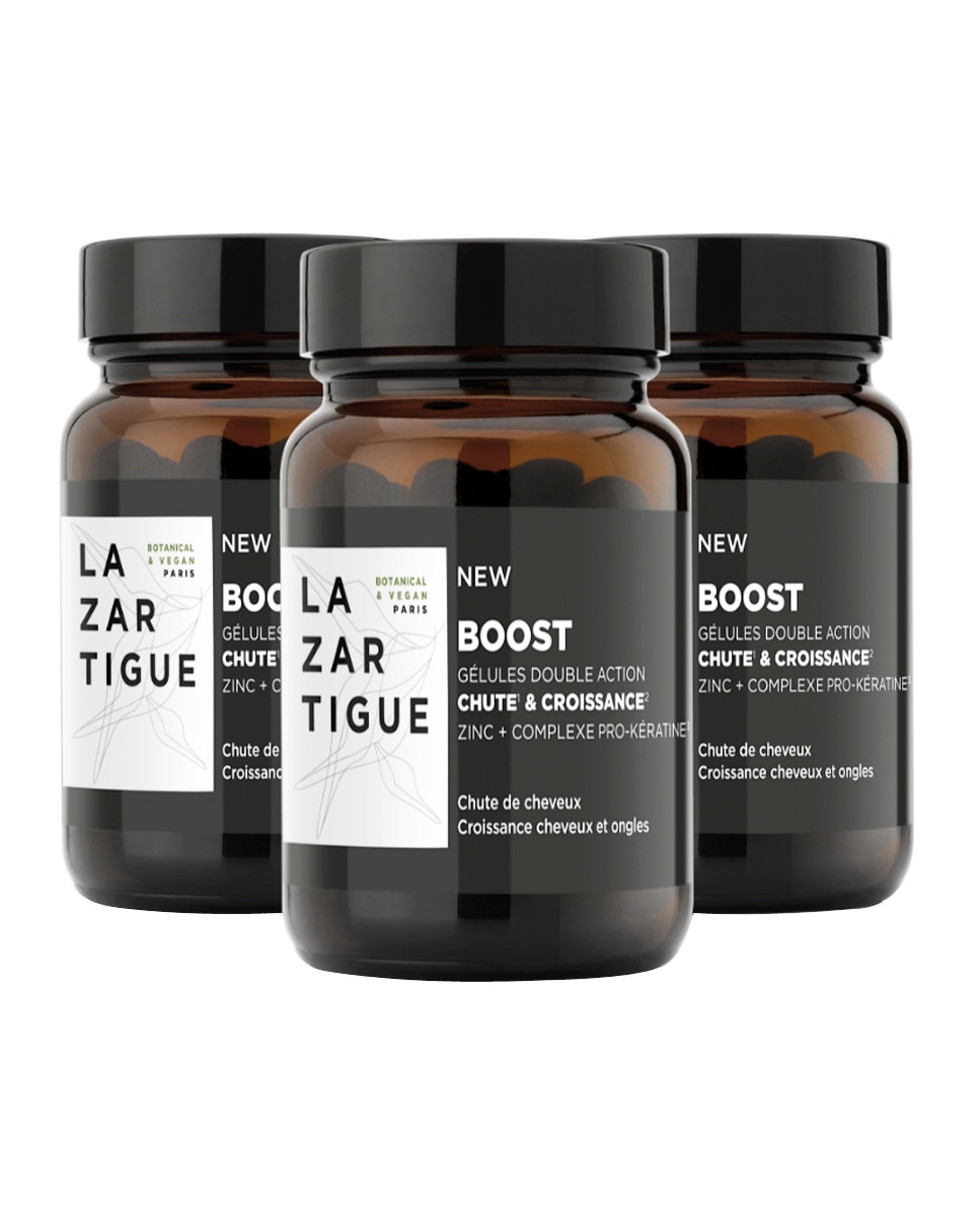 Lazartigue - 90 Cápsulas complemento anticaída Boost Lazartigue.