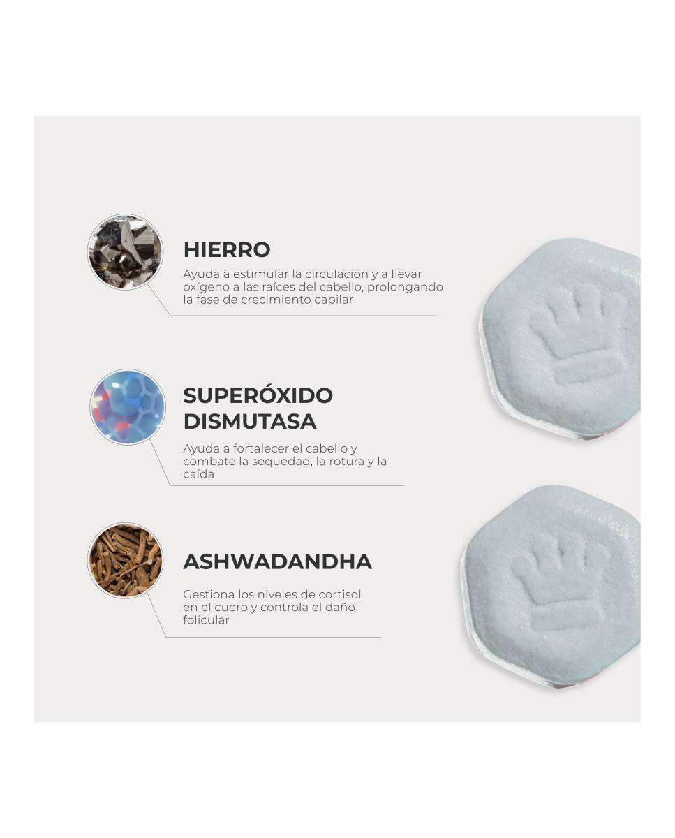 Comprimidos Revita SOD anticaída relacionada con el estrés DS Laboratories - 30 unidades 2