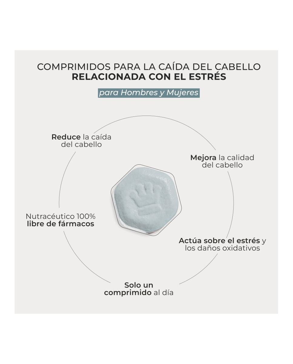 Comprimidos Revita SOD anticaída relacionada con el estrés DS Laboratories - 30 unidades 3