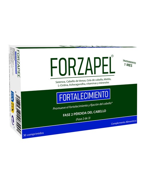 Imagen 0 de 30 Comprimidos Forzapel Fortalecimiento