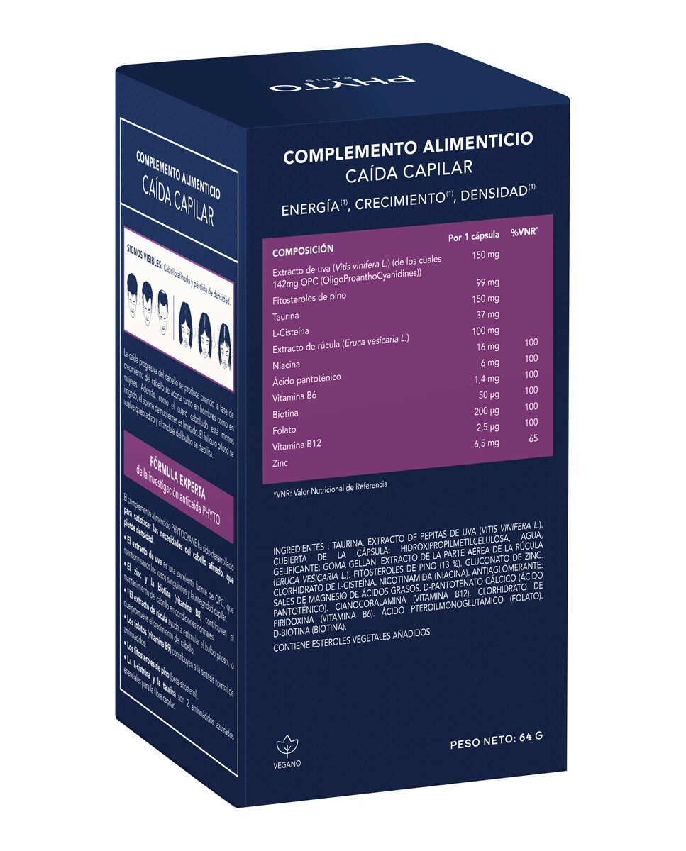 Complemento Alimenticio Anticaída Phyto 3
