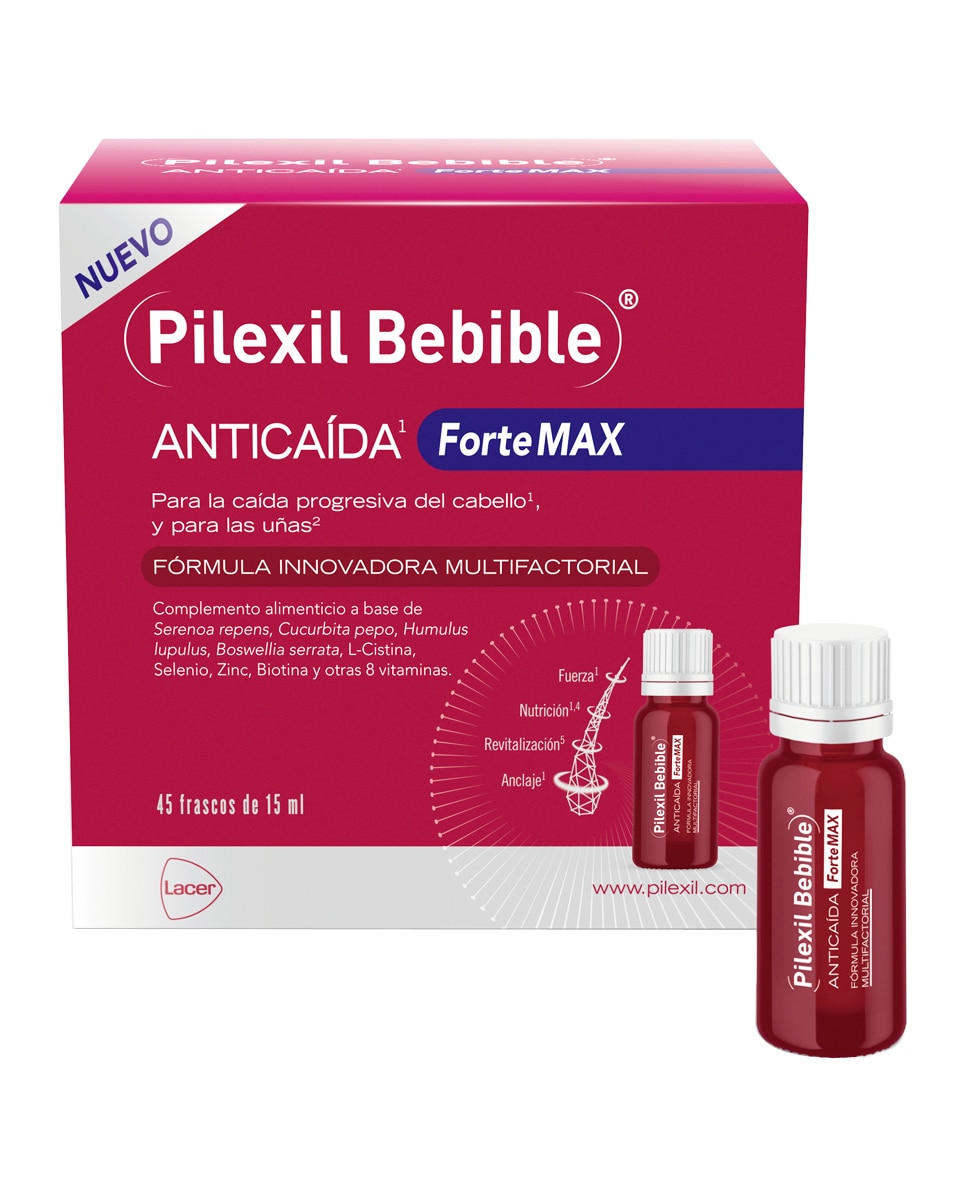 Pilexil - Anticaída Bebible ForteMax 45 Pilexil.