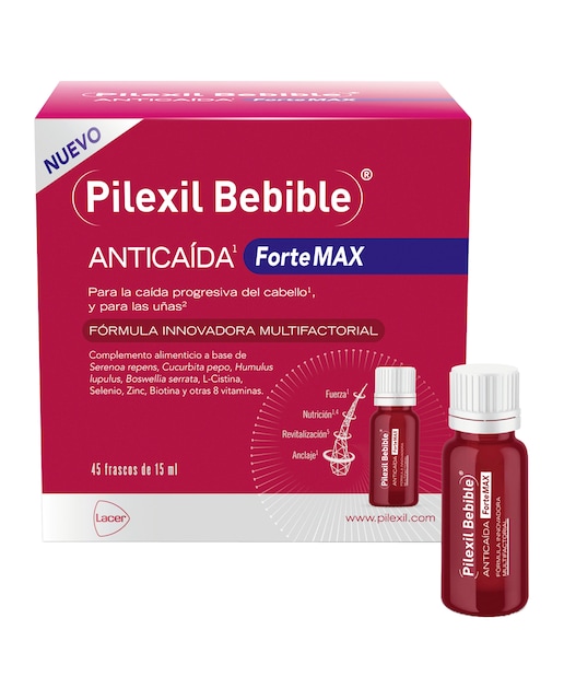 Imagen 0 de Anticaída Bebible ForteMax 45 Pilexil