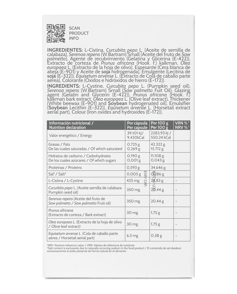 Complemento Alimenticio Aga 5 Alfa Supreme 60 Cáps Iraltone - 60 Cápsulas 3
