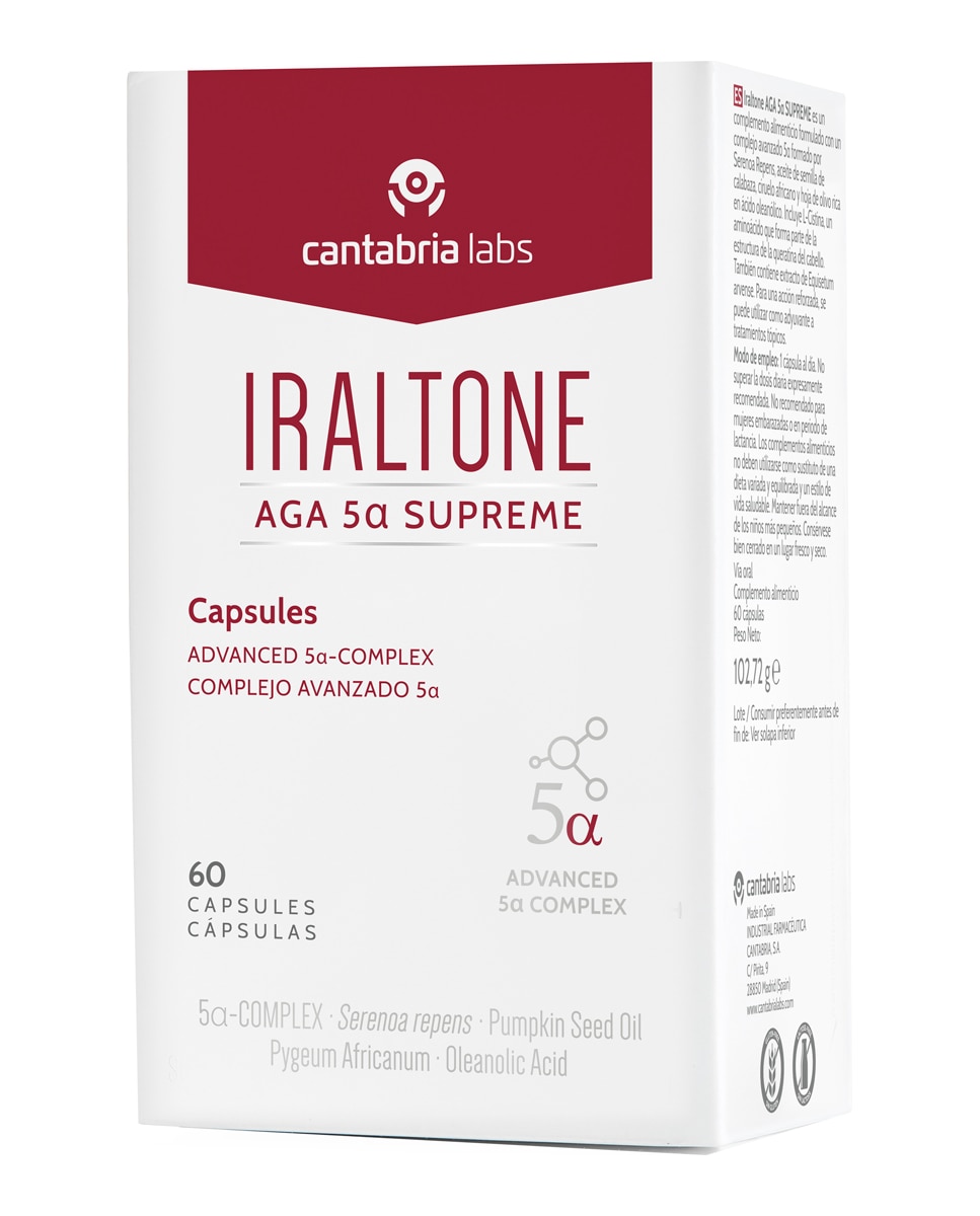 Complemento Alimenticio Aga 5 Alfa Supreme 60 Cáps Iraltone - 60 Cápsulas 6