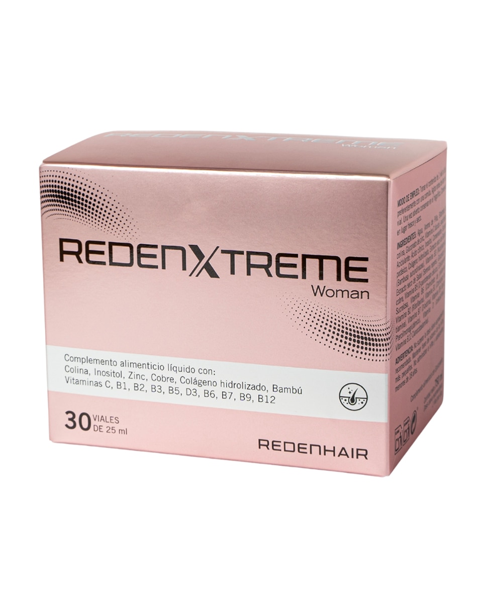 Redenhair - 30 Viales Complemento Alimenticio Redenxtreme Redenhair.