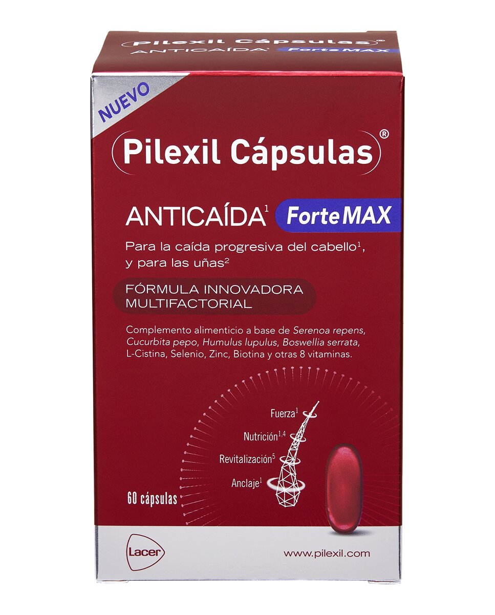 Pilexil - 60 Cápsulas Forte Max Pilexil.