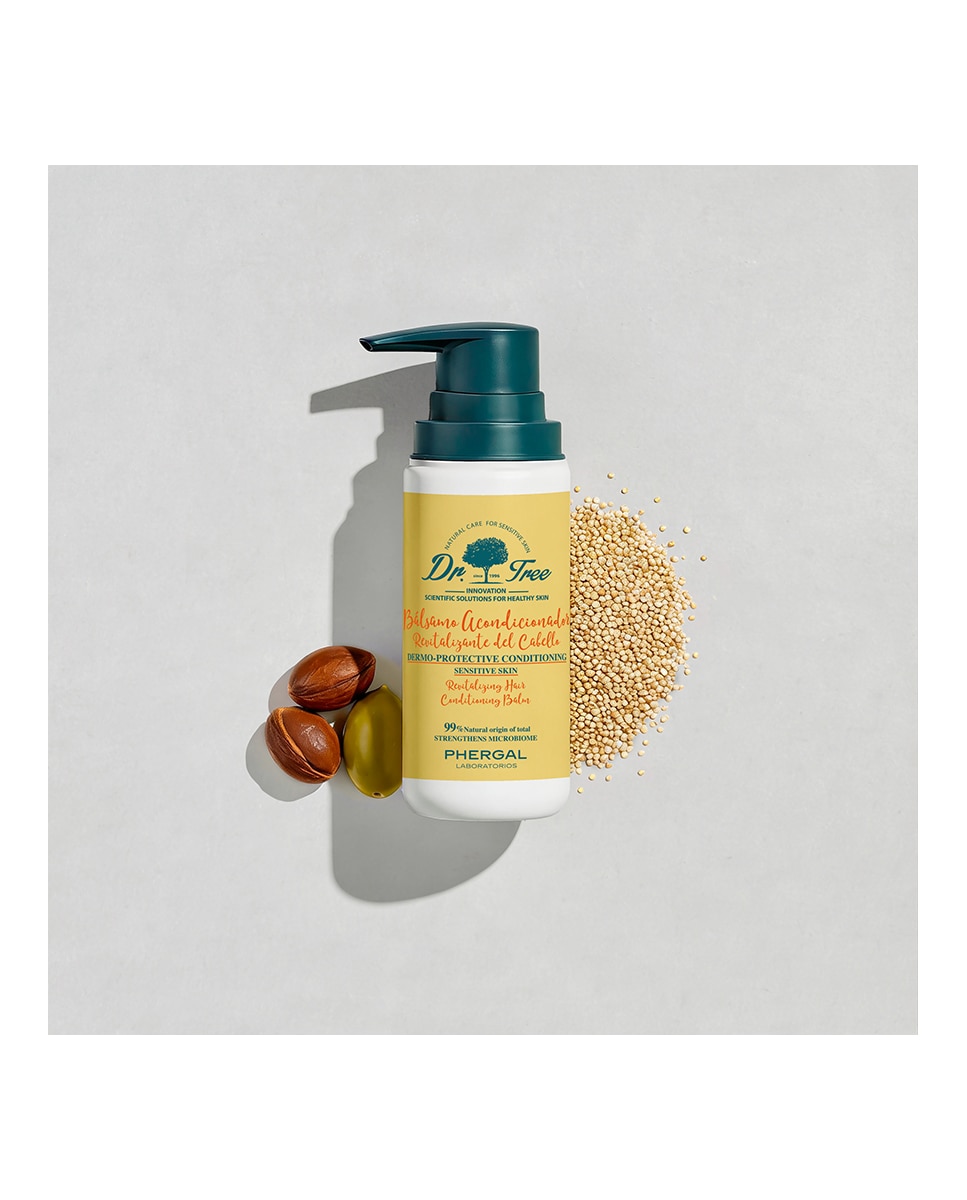 Bálsamo Acondicionador Capilar Natural Cuero Cabelludo Sensible 100Ml Dr. Tree - 100 ml 2