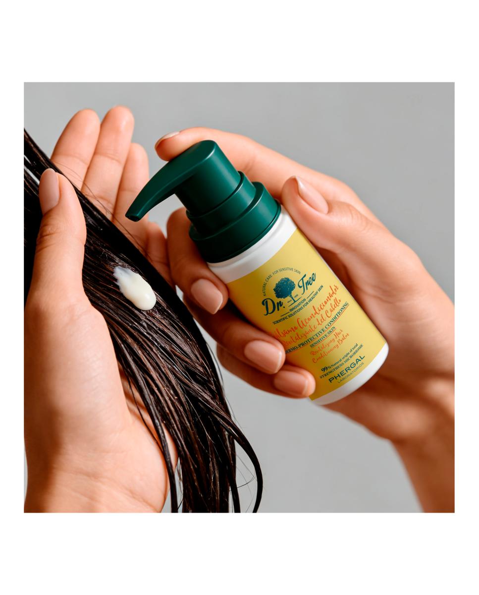 Bálsamo Acondicionador Capilar Natural Cuero Cabelludo Sensible 100Ml Dr. Tree - 100 ml 3
