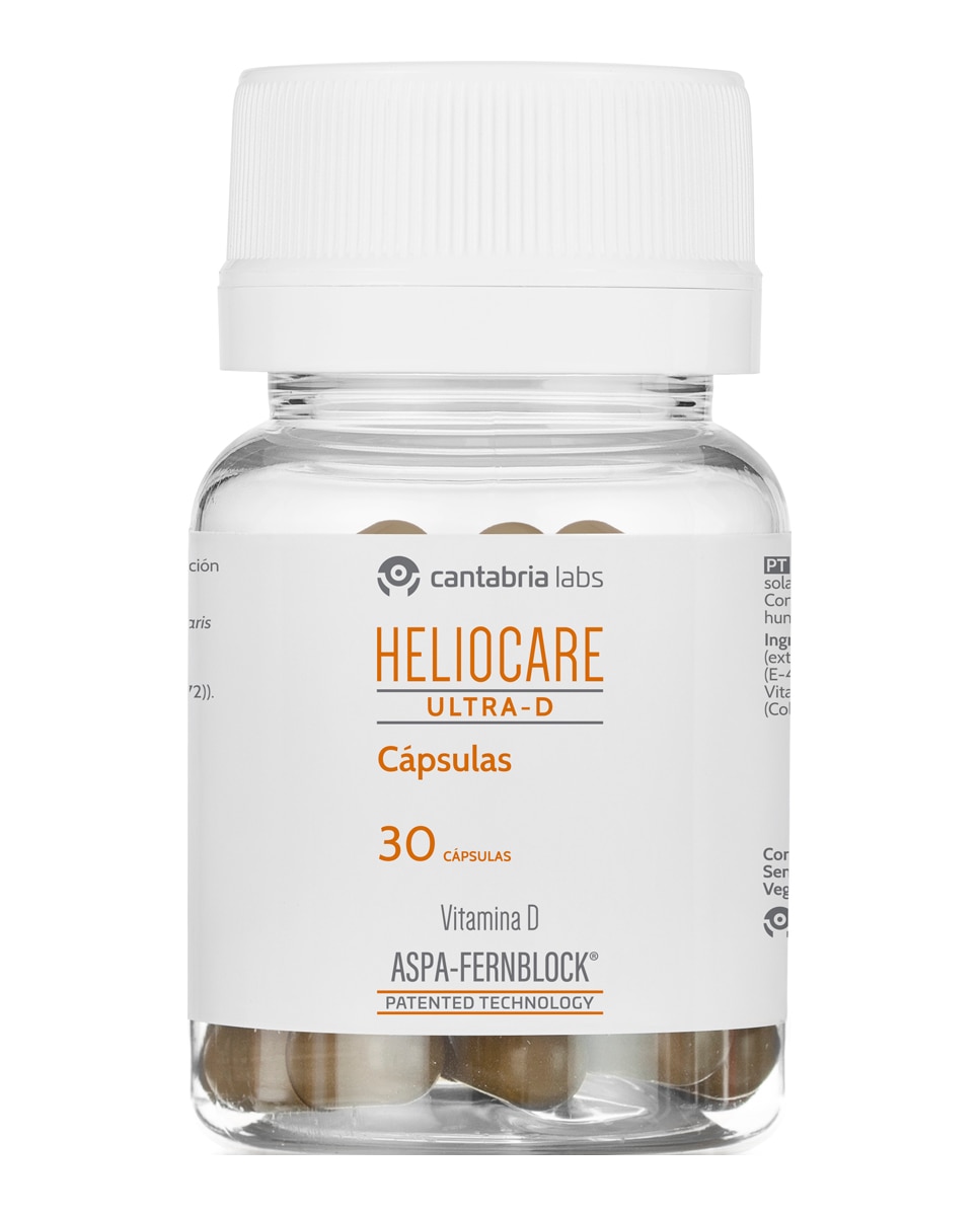 Heliocare - Cápsulas Oral Protección Solar Cuerpo Fotoinmunoprotectoras Ultra-D Heliocare.