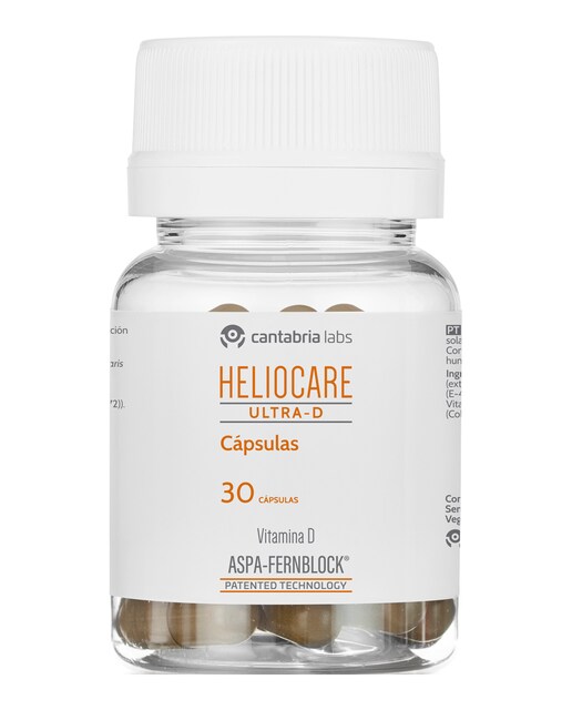 Cápsulas Oral Protección Solar Cuerpo Fotoinmunoprotectoras Ultra-D Heliocare