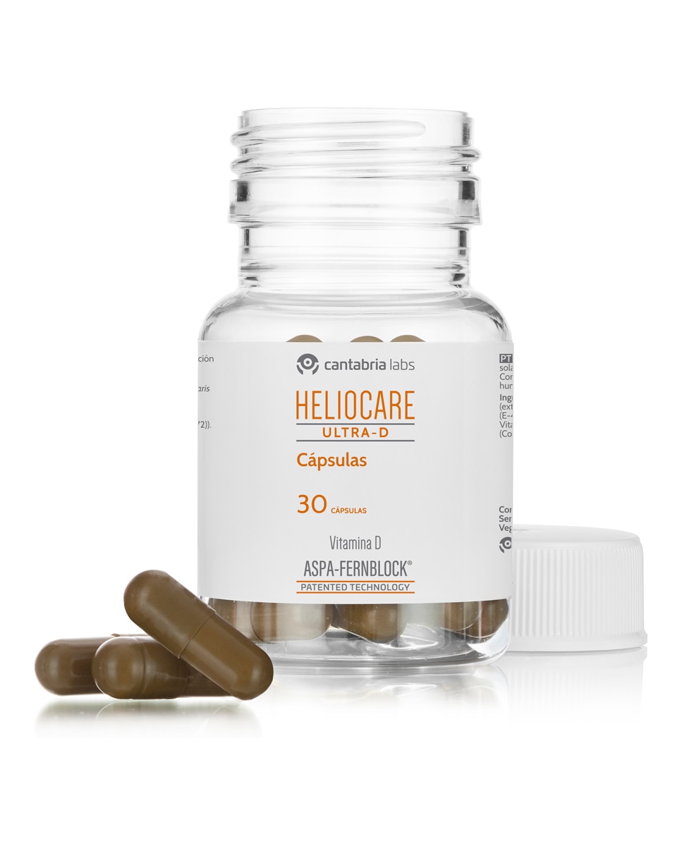 Cápsulas Oral Protección Solar Cuerpo Fotoinmunoprotectoras Ultra-D Heliocare 2