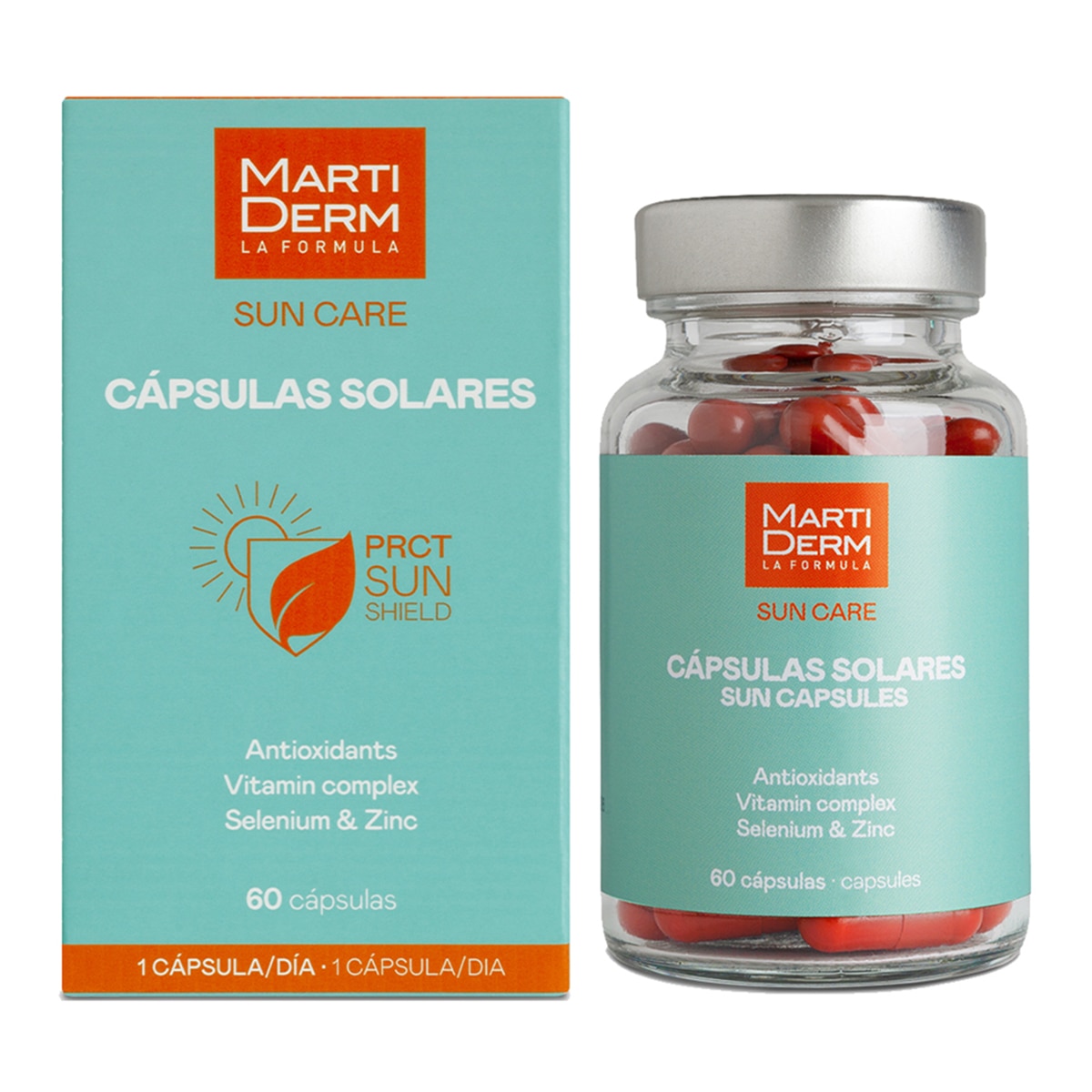 Cápsulas Sun Care Martiderm 2