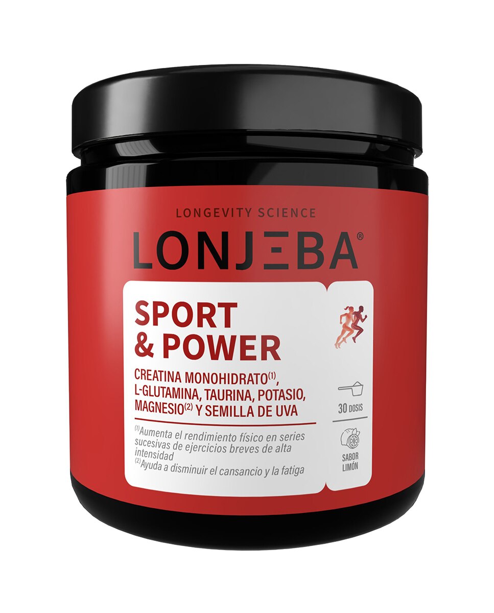 Imagen 0 de Complemento alimenticio Bote Sport&Pow 201 G. Lonjeba ROJO