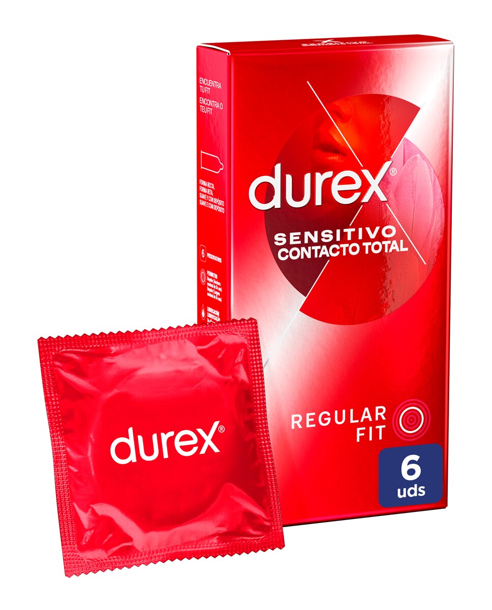 Imagen 0 de Preservativos Sensitivo Contacto Total Durex